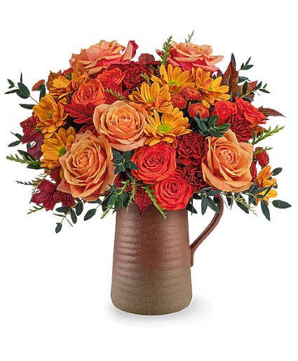Teleflora's Terra Bloom Bouquet Flower Arrangement
