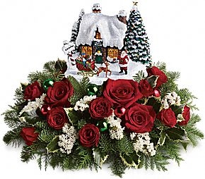 Teleflora's Thomas Kinkade Santa's Workshop in Wickliffe, OH | WICKLIFFE FLOWER BARN Teleflora's Thomas Kinkade Santa's Workshop in Wickliffe, OH | WICKLIFFE FLOWER BARN