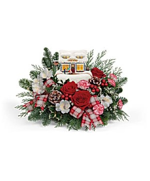 Teleflora's Thomas Kinkade's Fudge Shop 