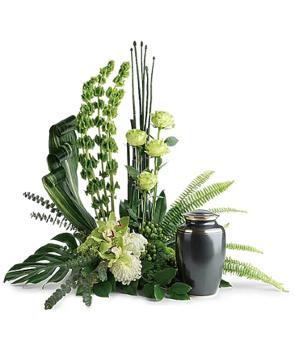 Teleflora's Tranquil Peace Cremation Tribute