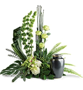 Teleflora's Tranquil Peace Cremation Tribute Sympathy