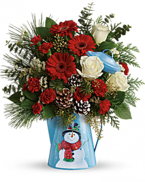 Teleflora's™ Snowy Daydreams Bouquet Christmas Arrangement in Las Vegas, NV | All In Bloom Teleflora's™ Snowy Daydreams Bouquet Christmas Arrangement in Las Vegas, NV | All In Bloom