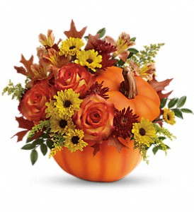 Teleflora's Warm Fall Wishes  in Portage, IN | Flower Power Designs