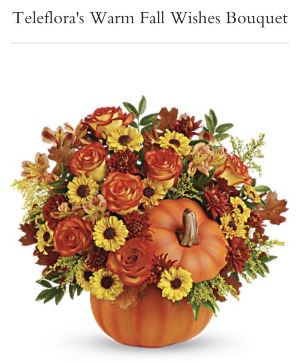 Teleflora's Warm Fall Wishes Bouquet 