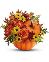 Teleflora's Warm Fall Wishes Bouquet Bouquet
