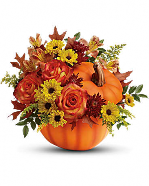 Teleflora's Warm Fall Wishes Bouquet Bouquet