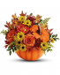 Teleflora's Warm Fall Wishes Bouquet Bouquet