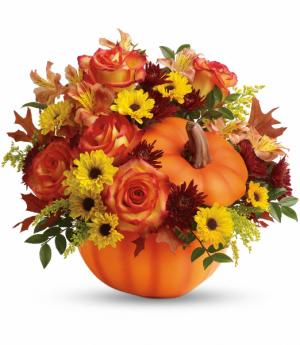 Teleflora's Warm Fall Wishes T13H110B Bouquet