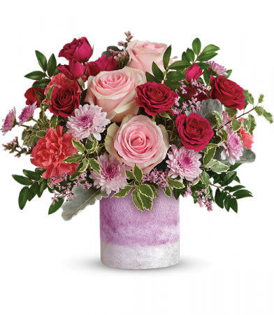 Teleflora's Washed In Pink TEV58-1B Bouquet
