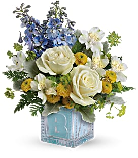 Teleflora's Welcome Little One Bouquet Fresh Floral