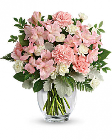 Whisper Soft Bouquet - 553 Vase arrangement 