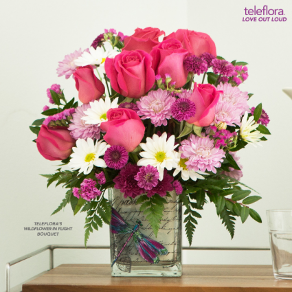 Teleflora's Wildflower In Flight Bouquet