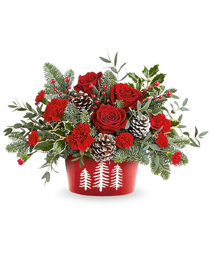 Teleflora's Winter Whimsy Centerpiece 