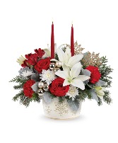 Teleflora's Winter Wishes Centerpiece