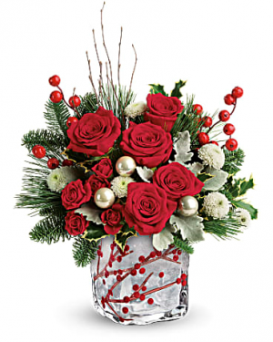 Teleflora's™ Winterberry Kisses Bouquet Christmas Arrangement in Las Vegas, NV | All In Bloom Teleflora's™ Winterberry Kisses Bouquet Christmas Arrangement in Las Vegas, NV | All In Bloom