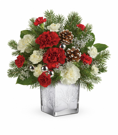 Teleflora's Woodland Winter Bouquet Christmas Arrangement