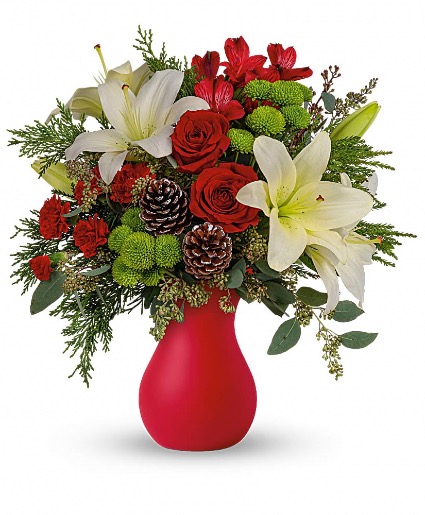 Teleflora's Yuletide Greetings Bouquet
