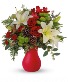 Teleflora's Yuletide Greetings Bouquet 