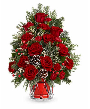 Teleflora's Yuletide Sparkle Tree Teleflora