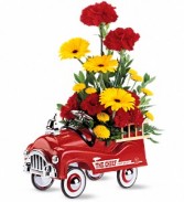 Telelfora Fire Engine Bouquet