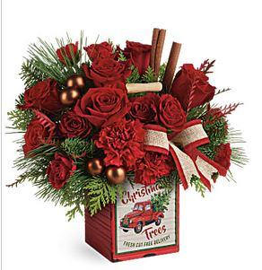 Merry Vintage Truck Teleflora