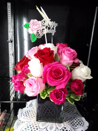  Rose Medley Bouquet  Roses
