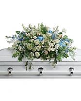 Tender Remembrance Casket Spray by Teleflora  