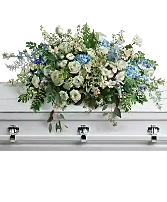Tender Remembrance Casket Spray casket  flowers