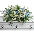 Tender Remembrance Casket Spray casket  flowers