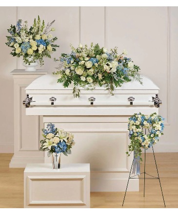 Tender Remembrance Collection  Also available in Pink, White, or Yellow in Arlington, TX | Pantego Florist & Gifts