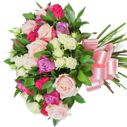 tender spring with roses Wrap BQT GEF011