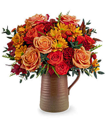 Terra Bloom Bouquet DX Fall, Thanksgiving in Windham, ME | Blossoms of Windham