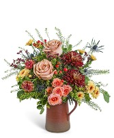 Terra Brindle Pitcher Keepsake Container