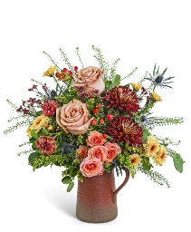 Terra Brindle Pitcher Keepsake Container