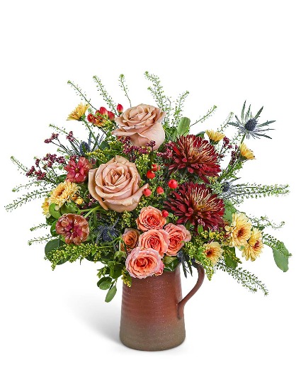 Terra Brindle Pitcher Keepsake Container