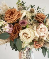 Terracotta Bridal Bouquet