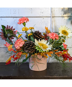 Terracotta Vase Arrangement 