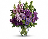 Lavender Vase Tribute Funeral, Anniversary, Birthday