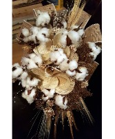 Texas Cotton Bridal Bouquet