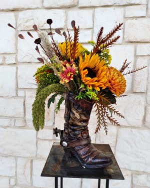 Texas Floral Special Boot Vase in Burleson TX Texas Floral