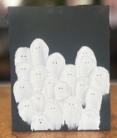 Textured Ghost Portrait class  