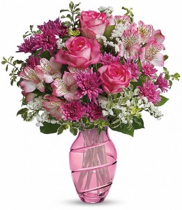 TF Pink Bliss All Around Posy