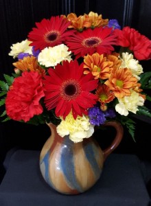 TF Stoneware Pitcher Arrangement