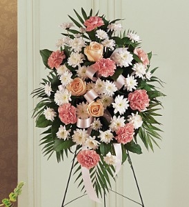 TF188-3 Gentle Thoughts Sympathy Arrangement