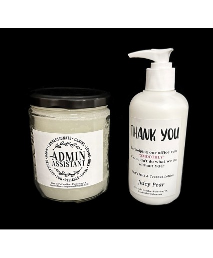 Thank You! Candle & Lotion Set
