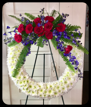 Thank You For Your Service 24" Wreath