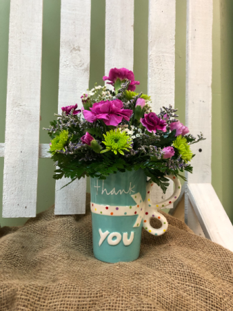 THANK YOU MUG Arrangement