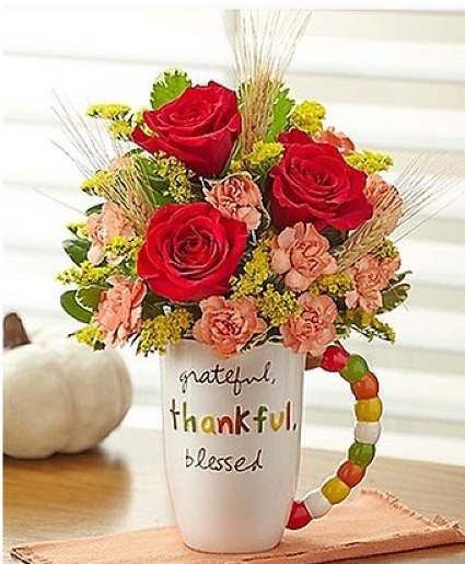 Thankful and Blessed Mug 