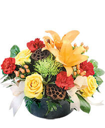 Thankful and Bright Floral Arrangement