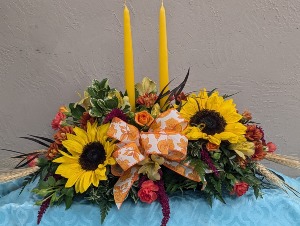 Thankful and Grateful  Family Centerpiece